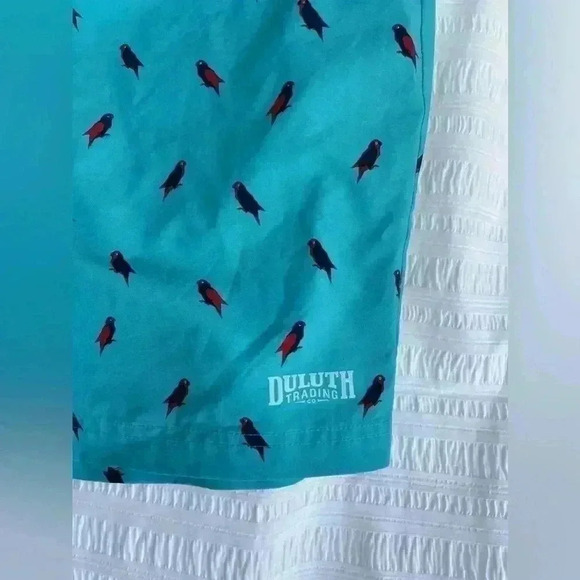 Duluth trading company swim trunk board shorts two pairs like new Summer Fun - Picture 4 of 9